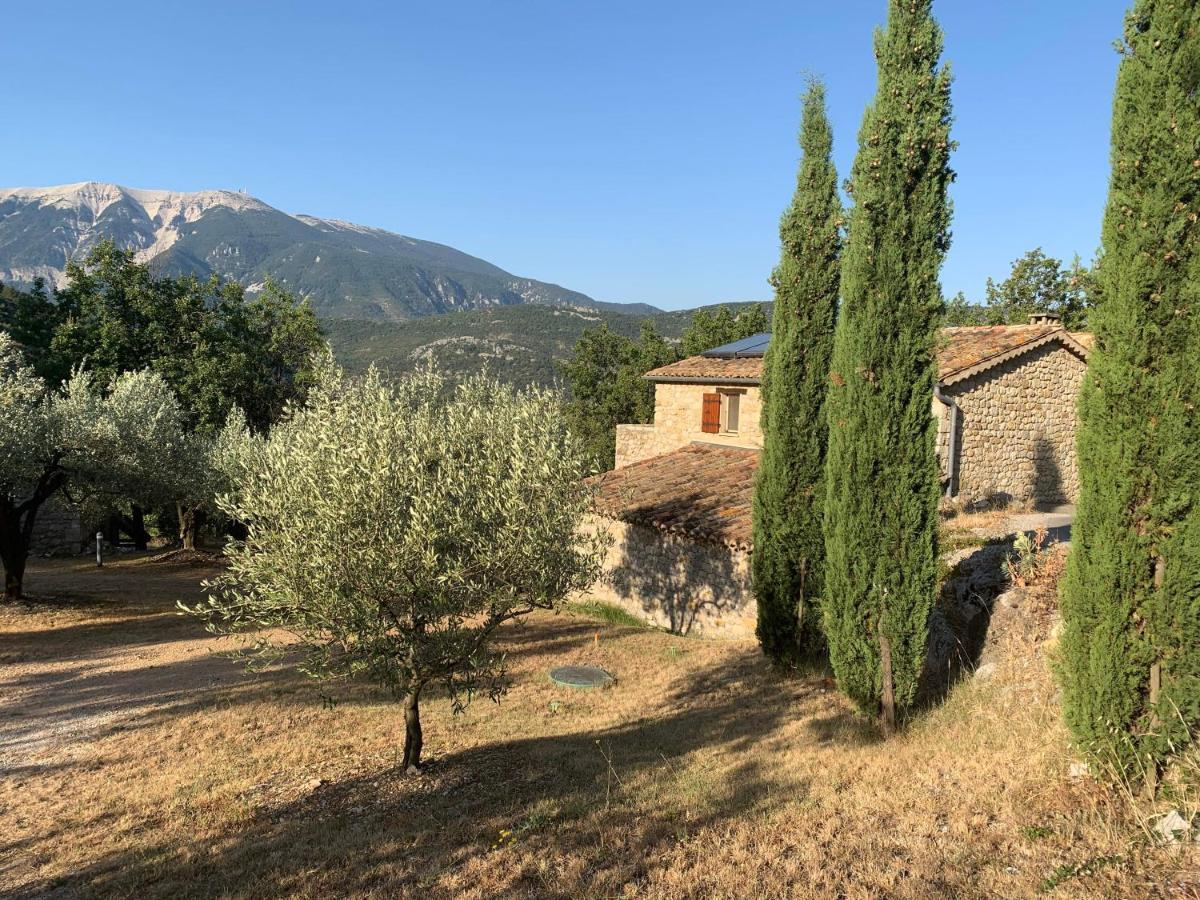 FONT NOUVELLE maison de charme Drôme Provençale, 6 ou 10 personnes avec piscine Plaisians Extérieur photo